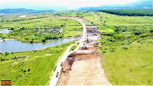 Imagini cu primul lot din Autostrada Sibiu-Piteşti. Porţiunea are o valoare de peste 600 milioane de lei| VIDEO