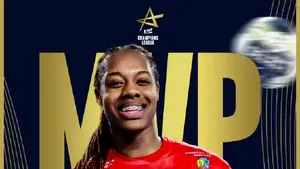 Danila So Delgado, handbalista Gloriei Bistrița, desemnată MVP-ul etapei în Liga Campionilor