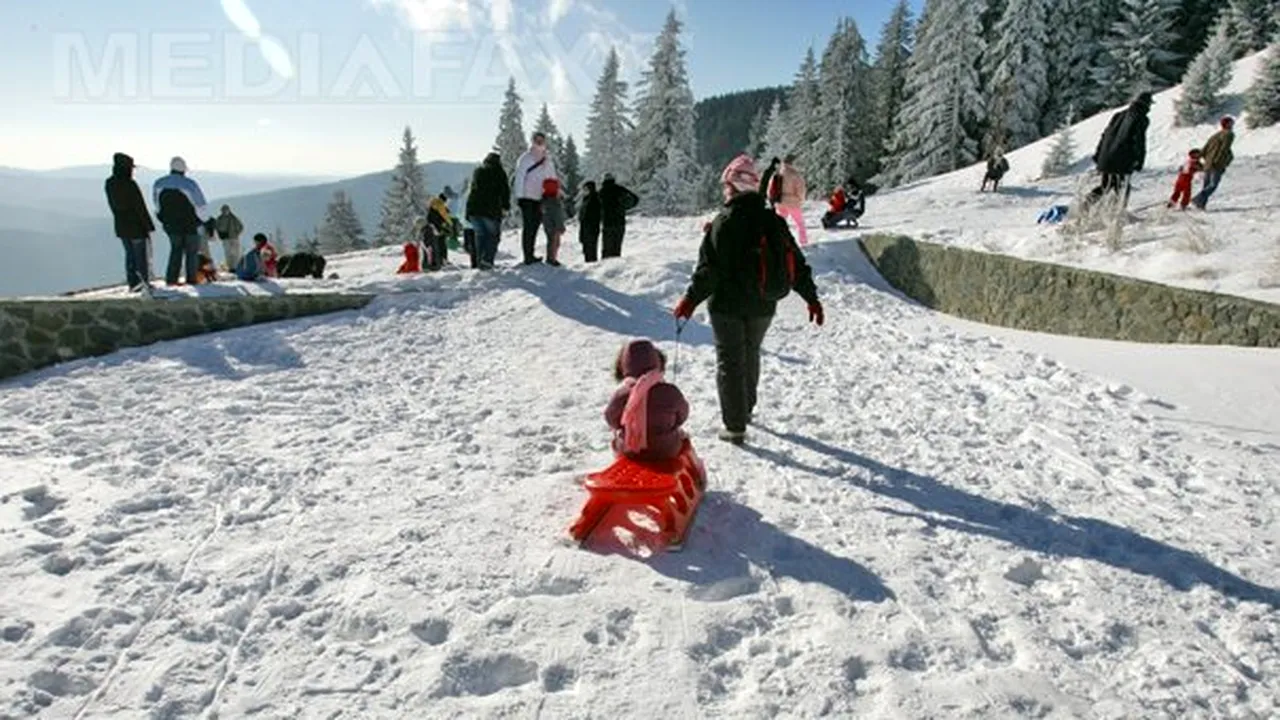 Numărul turiştilor care au petrecut Crăciunul pe rit vechi pe Valea Prahovei a scăzut în ultimii ani