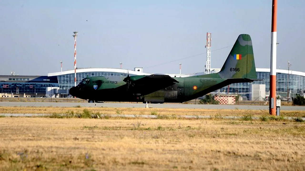 O aeronavă cu ajutoare pentru Fâşia Gaza va pleca miercuri de pe Aeroportul Otopeni