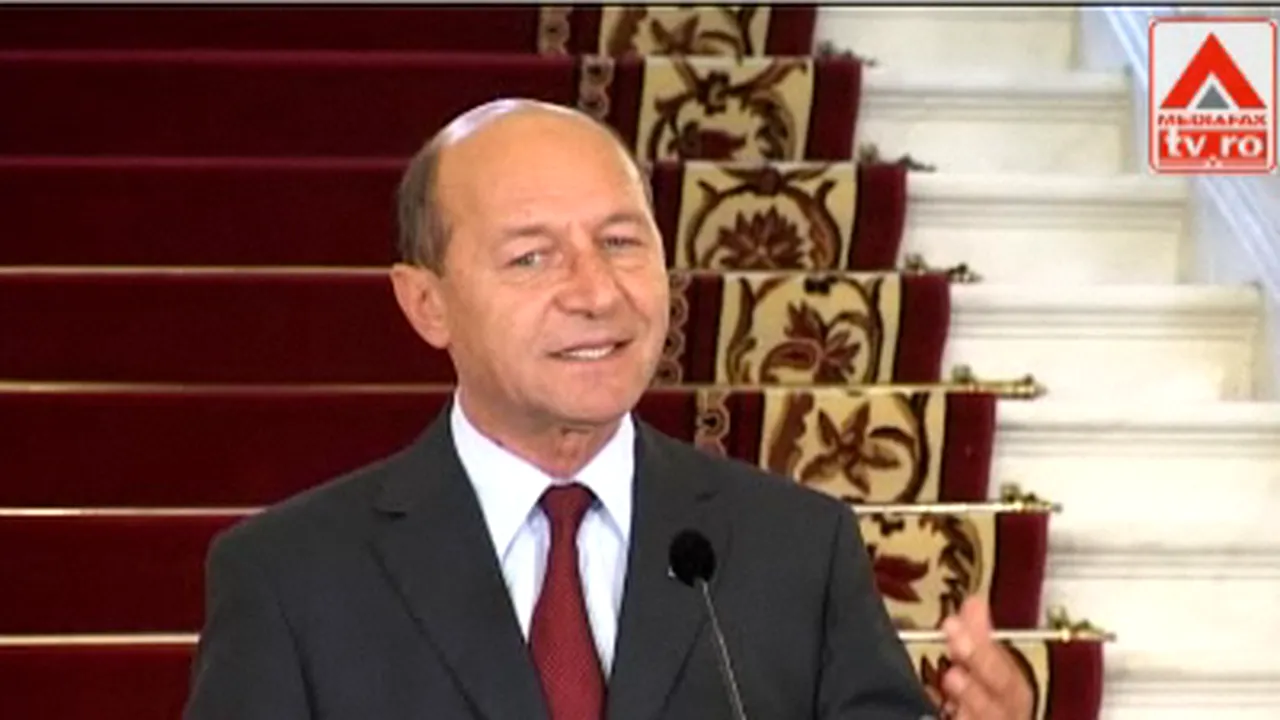 Băsescu: Am propus desemnarea unui ministru de Interne independent sau din opoziţie
