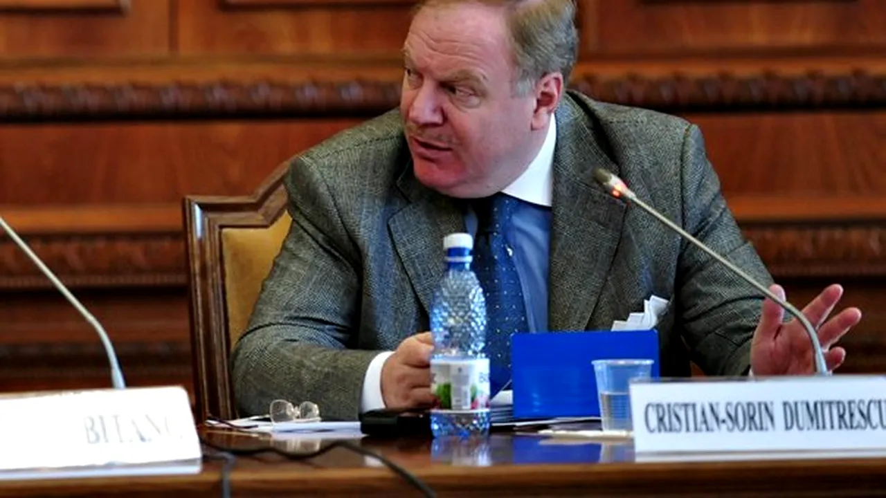 Cristian Dumitrescu: Demisionez de la conducerea Comisiei de învăţământ din Cameră