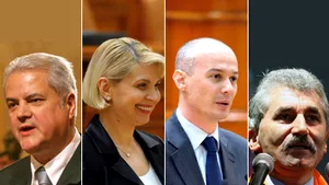 Adrian Năstase, Daniela Popa, Bogdan Olteanu şi Ioan Oltean, vicepreşedinţi ai Camerei