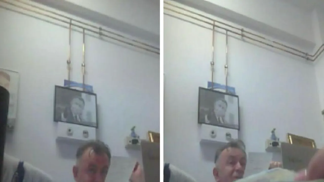 FOTO Imagini cu momentul în care Nelu Tătaru primea mită de la pacienţi