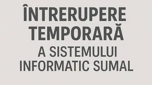Probleme tehnice. Aplicația SUMAL nu funcționează