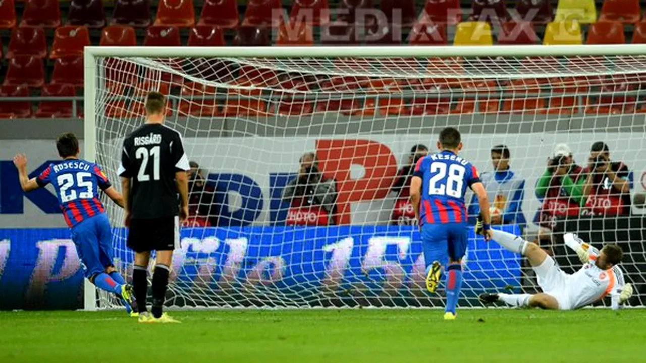 Steaua şi-a egalat cea mai categorică victorie din istorie în cupele europene