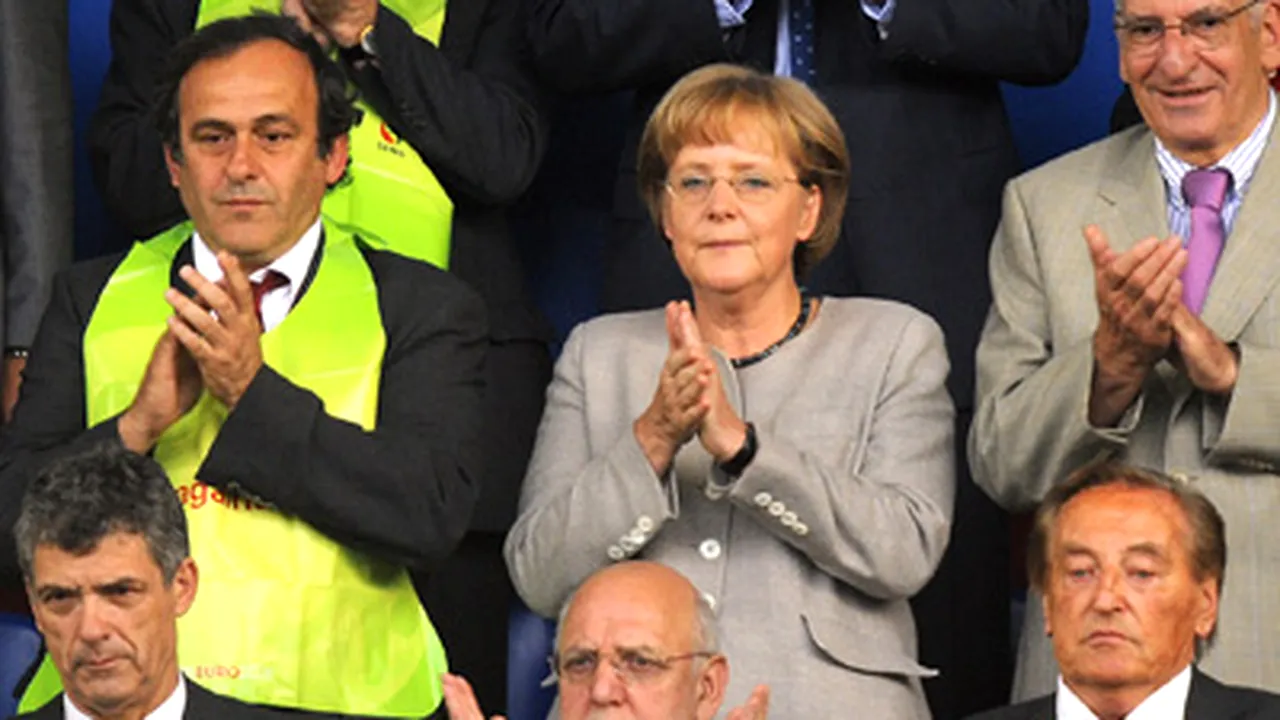 Angela Merkel va asista la finala Euro-2008