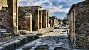 Ultimele clipe ale unui bărbat din Pompei, recreate cu Inteligența Artificială
