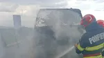 Trafic blocat pe A1 și DN1 după un incendiu și un accident rutier. Restricții majore anunțate de Poliția Română