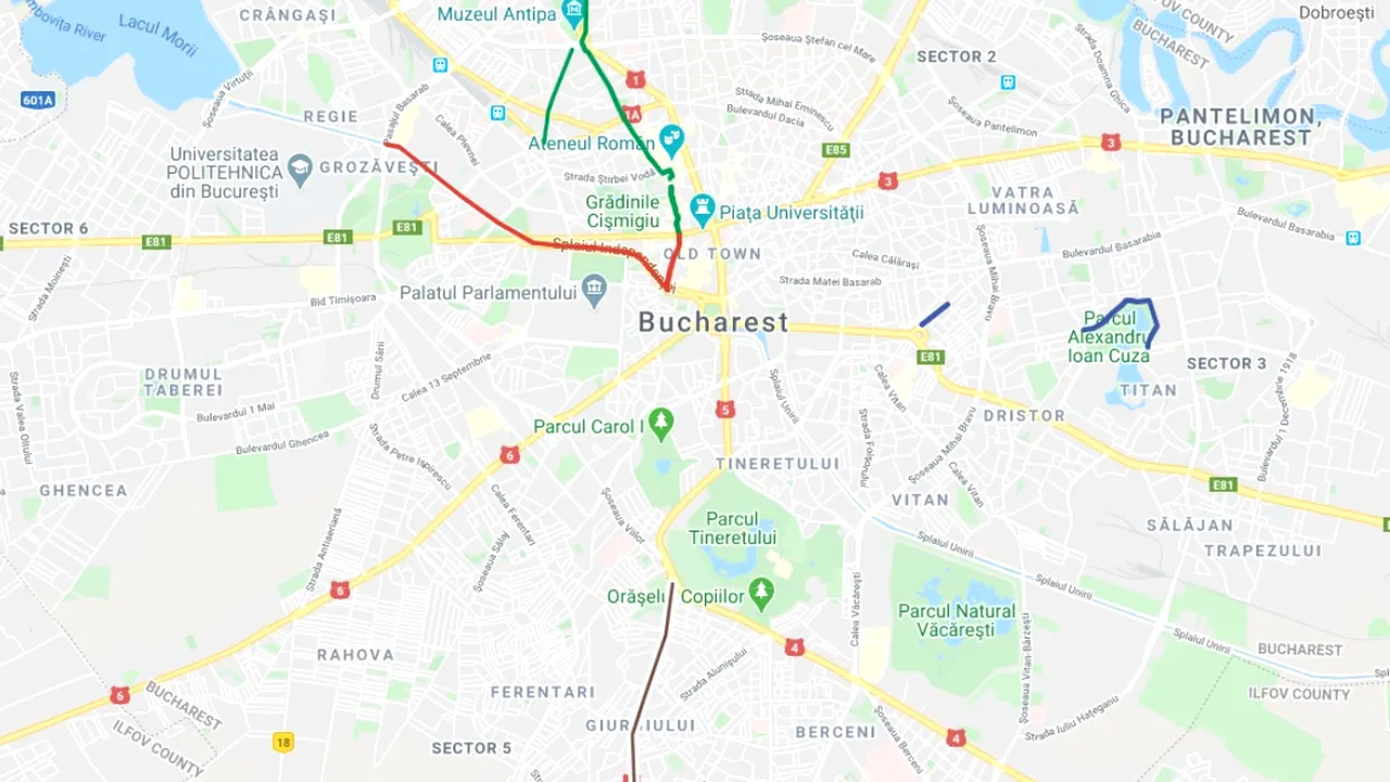 Pistele de biciclete rămân un lucru rar în Bucureşti. Capitala are doar 16,5 km de piste