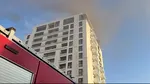 Incendiu cu degajări mari de fum la un apartament din sectorul 5, București