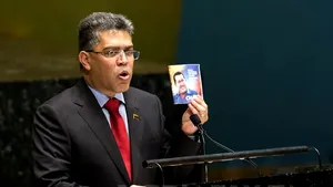 Omagiu adus lui Hugo Chavez, în cadrul Adunării Generale a ONU