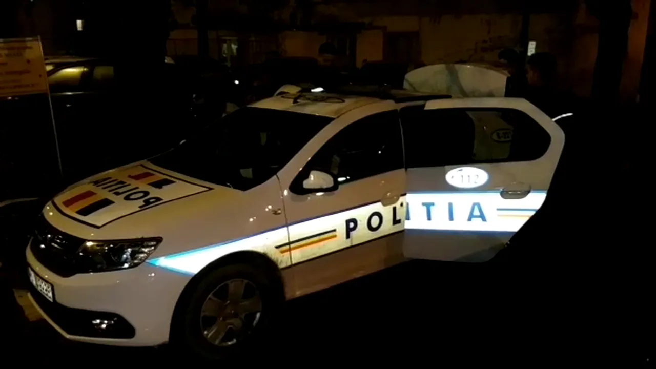 Focuri de armă în Capitală. Un şofer a fost imobilizat şi dus la secţie. VIDEO
