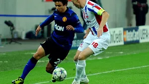 Oţelul Galaţi, a treia înfrângere în Liga Campionilor, scor 0-2 cu Manchester United