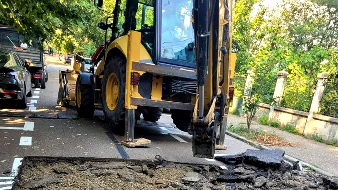 Intervenție de urgență pe strada Constantin Anastasiu nr.1 (P)