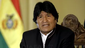 Evo Morales, favorit la obţinerea celui de-al treilea mandat la conducerea Boliviei