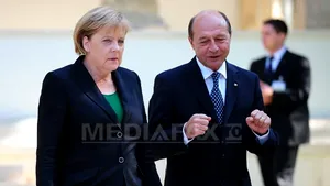 Băsescu: Relaţia mea cu Merkel este foarte bună, la fel cu Sarkozy. Am avut tensiuni pe Schengen