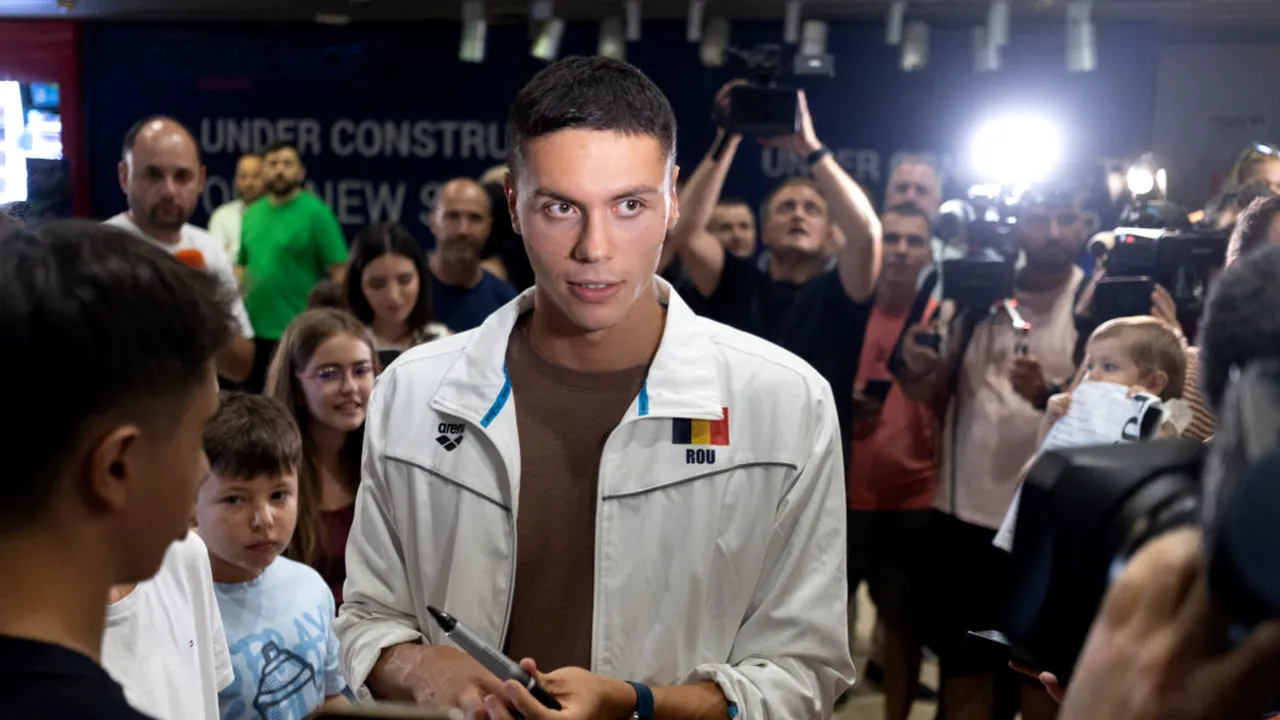 Obiectivele campionului olimpic David Popovici pentru următoarea ediție a Jocurilor, dezvăluite la Gala Mari Sportivi ProSport