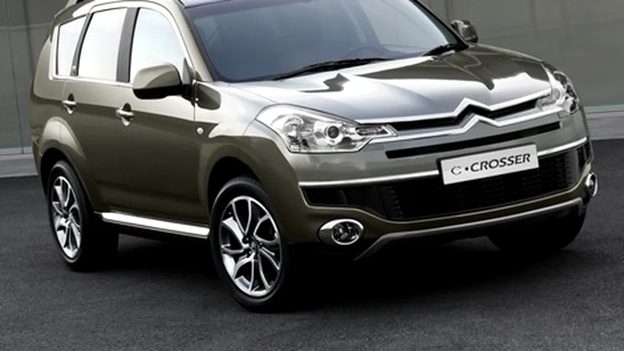 Citroen vrea sa vândă în România 100 de SUV-uri C-Crosser
