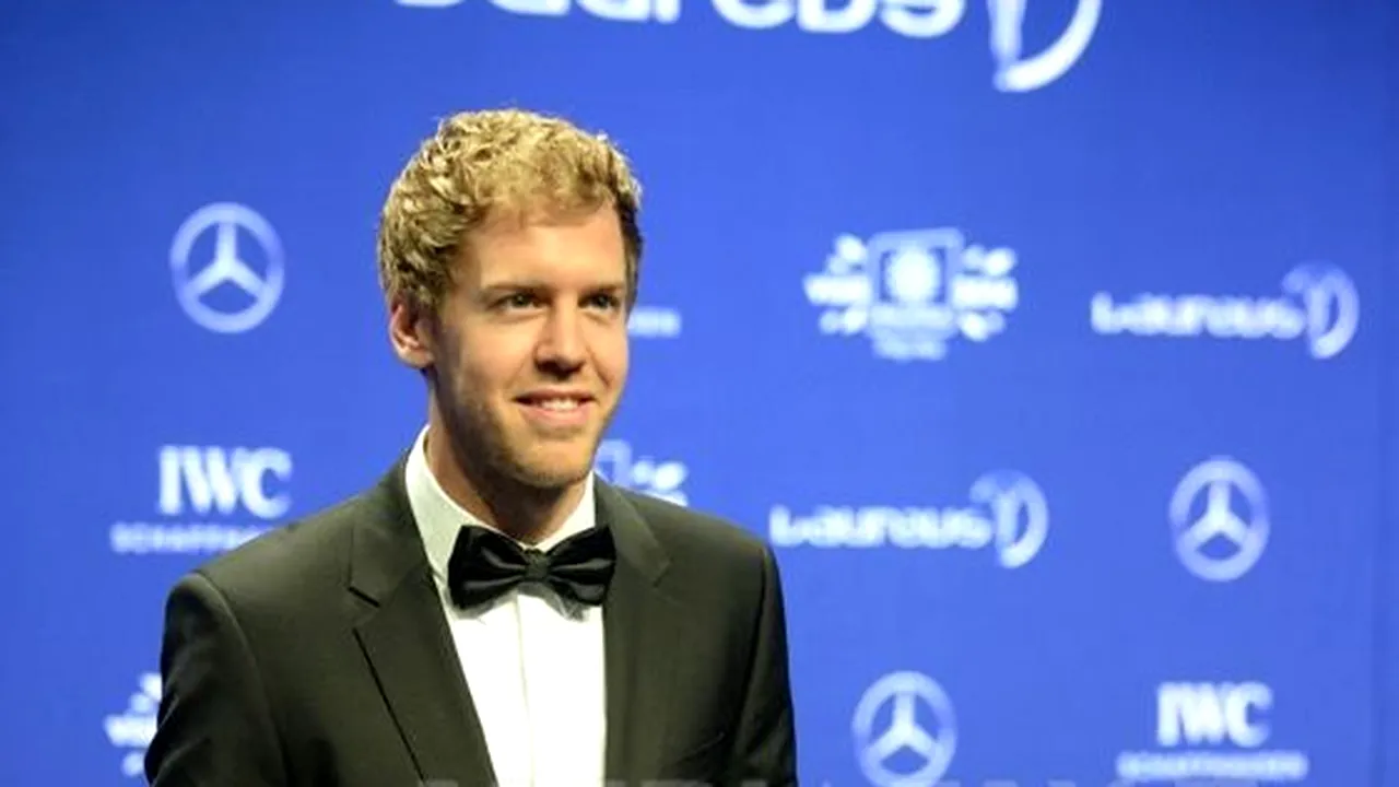 Sebastian Vettel şi Missy Franklin, câştigătorii premiilor Laureus