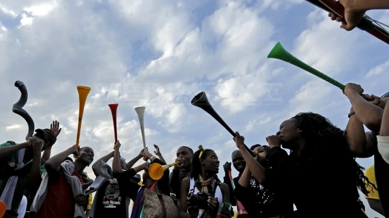 O sud-africană a ajuns la spital, din cauza unei vuvuzele