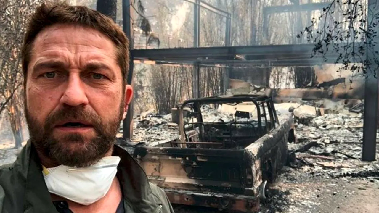 Lovitură de teatru pentru Gerald Butler, după ce şi-a pierdut casa în incendiu. Ce a păţit acum actorul 
