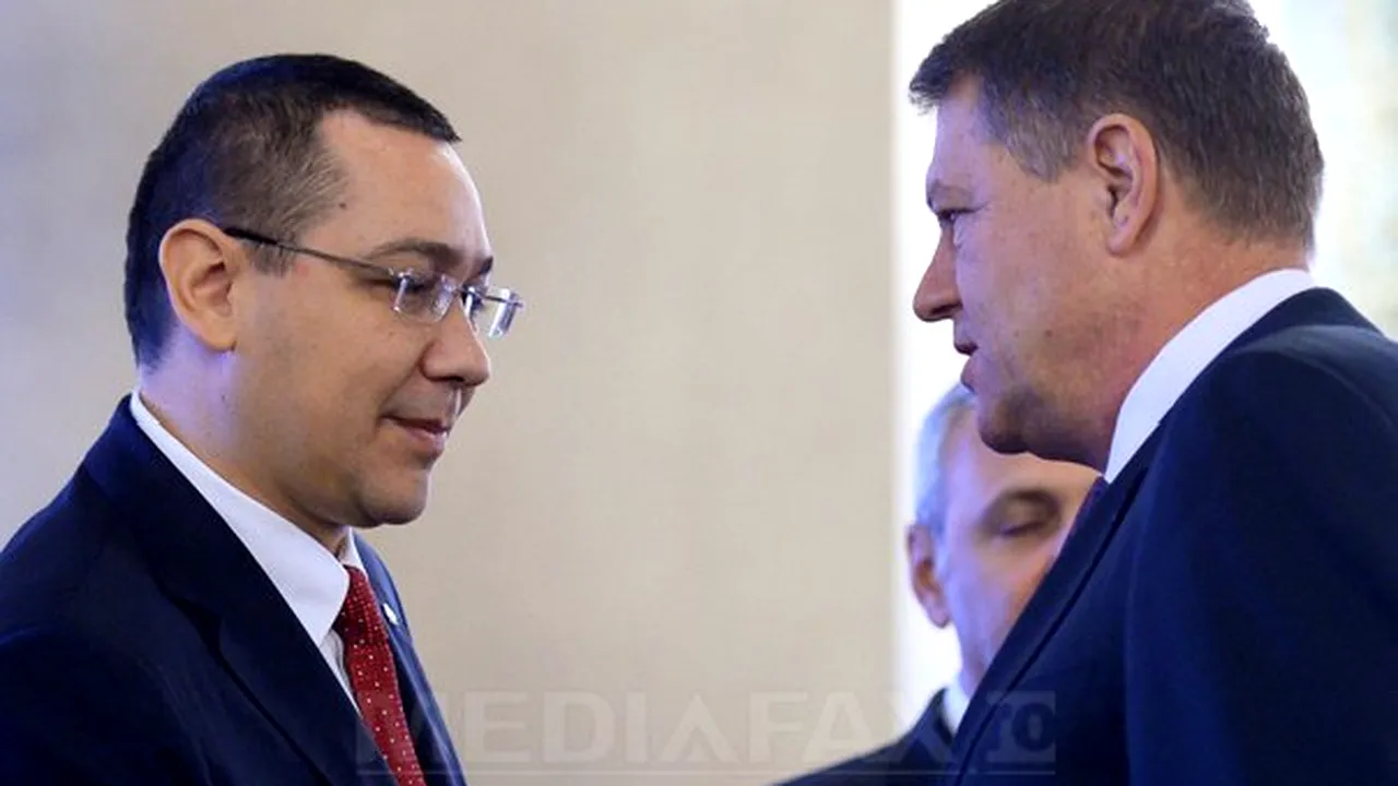 Iohannis: Solicit DEMISIA premierului. REACŢIA lui Ponta: NU DEMISIONEZ. Doar Parlamentul poate să mă demită!