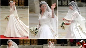 Nunta regală: Cum arată rochia miresei şi ţinuta prinţului William - GALERIE FOTO