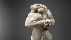 O statuetă mesopotamiană de 8 cm, adjudecată pentru 57 milioane de dolari