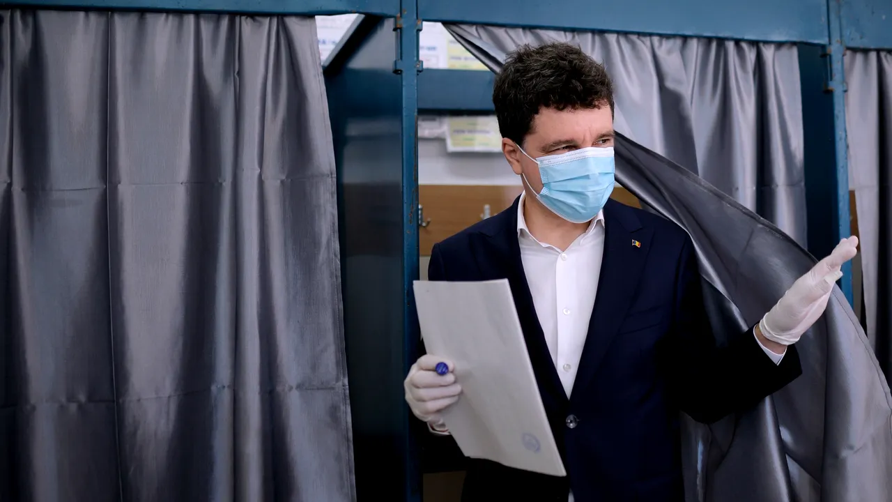 Nicuşor Dan: O să avem un final fericit în seara asta dacă ritmul de vot se păstrează