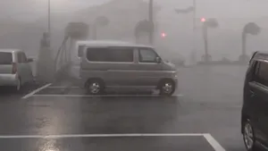 Un taifun a provocat ploi puternice în insulele japoneze din sudul orașului Tokyo