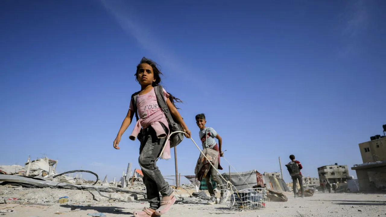 Iordania primește 29 de copii din Gaza pentru tratament medical