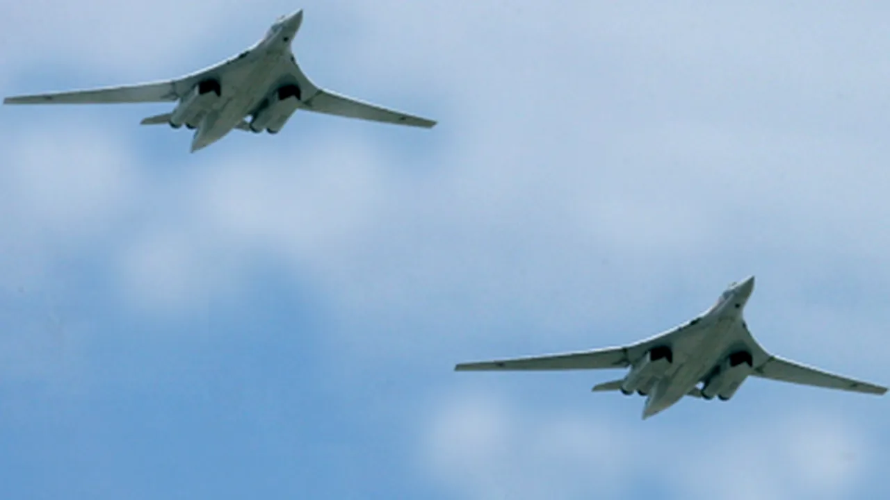 Bombardiere ruseşti, escortate de avioane britanice şi norvegiene deasupra Mării Nordului