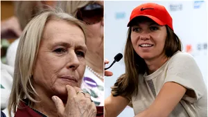 Martina Navratilova laudă performanţa Simonei Halep în finala de la Wimbledon: „A fost aproape de perfecţiune”