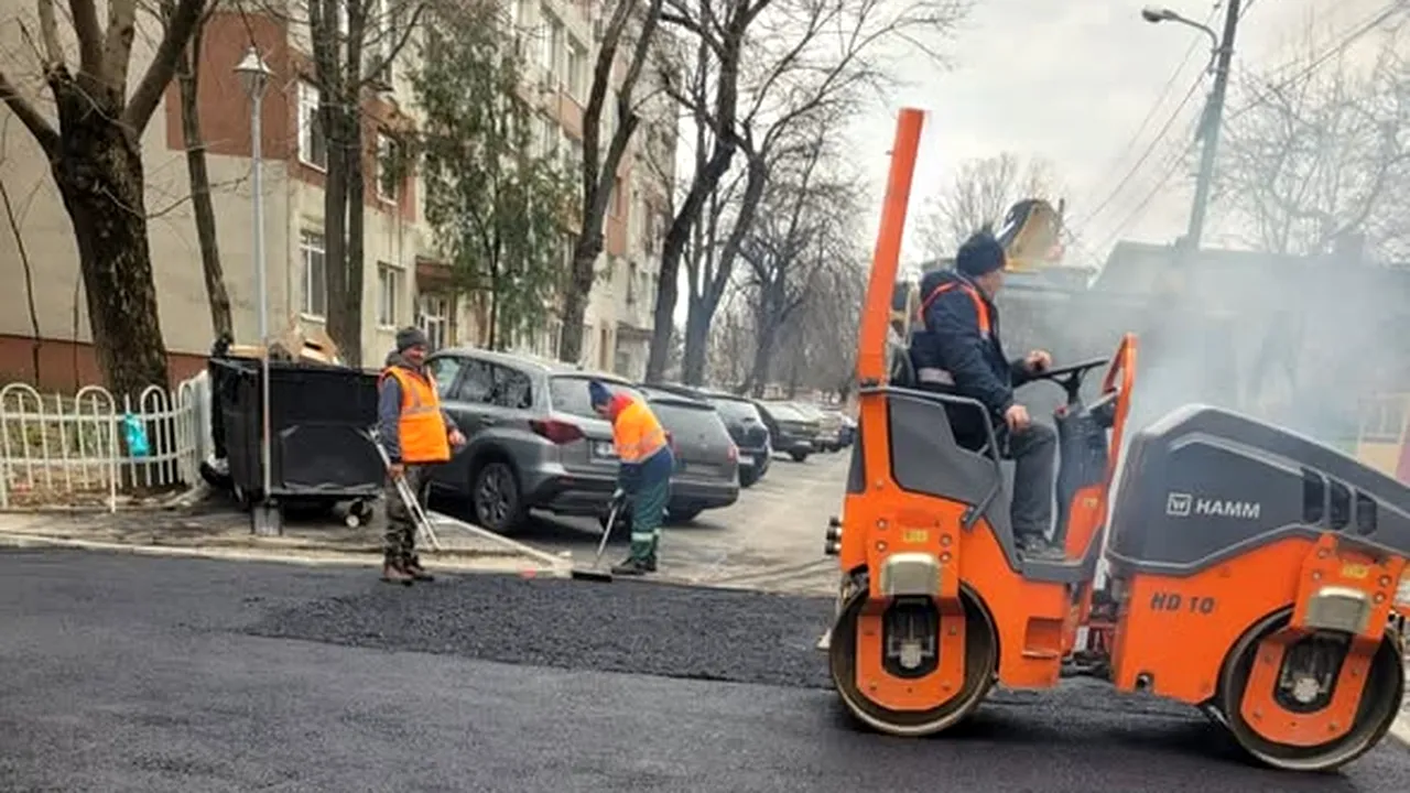 Infrastructură 5: Noi lucrări de reparații pe mai multe străzi din Sectorul 5 (P)
