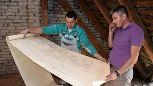 Galerie Foto. Locul neaşteptat în care au fost descoperite documente despre planurile şi schiţele rachetei lansate de savantul Hermann Oberth