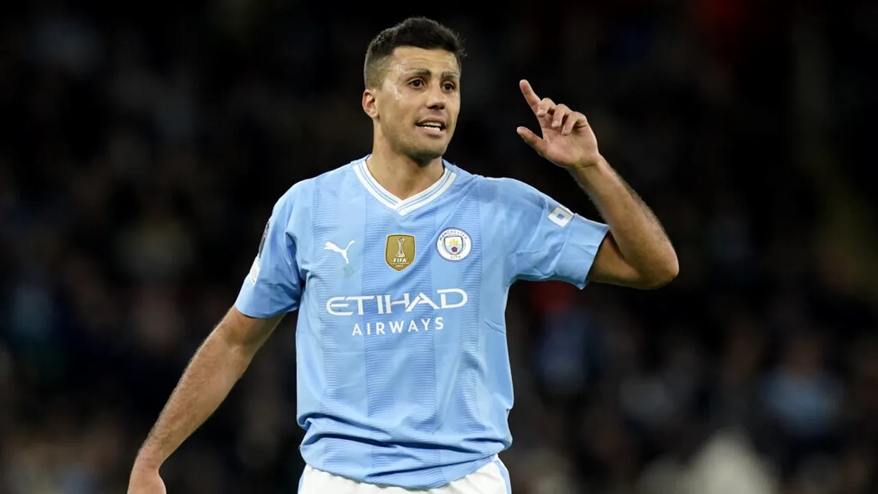Rodri va lipsi la meciurile cu Villarreal și Aston Villa. Ce diagnostic a primit mijlocașul echipei Manchester City