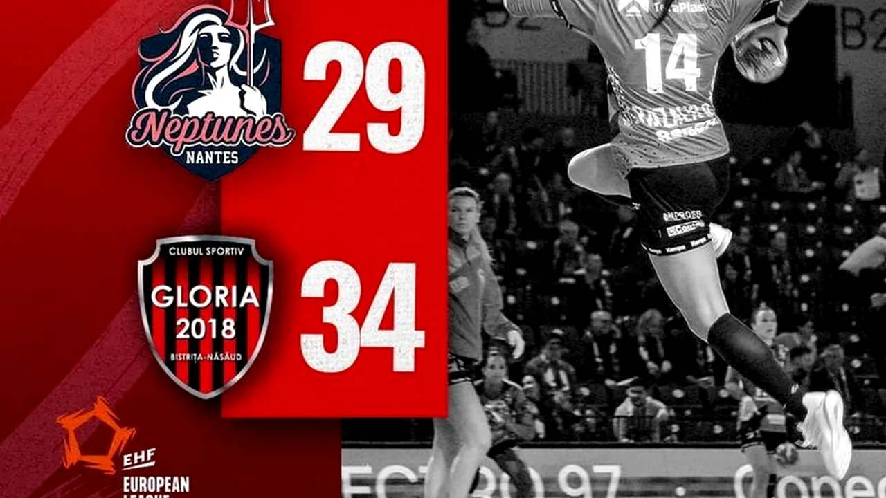Gloria 2018 Bistriţa Năsăud urcă pe prima poziţie în EHF European League