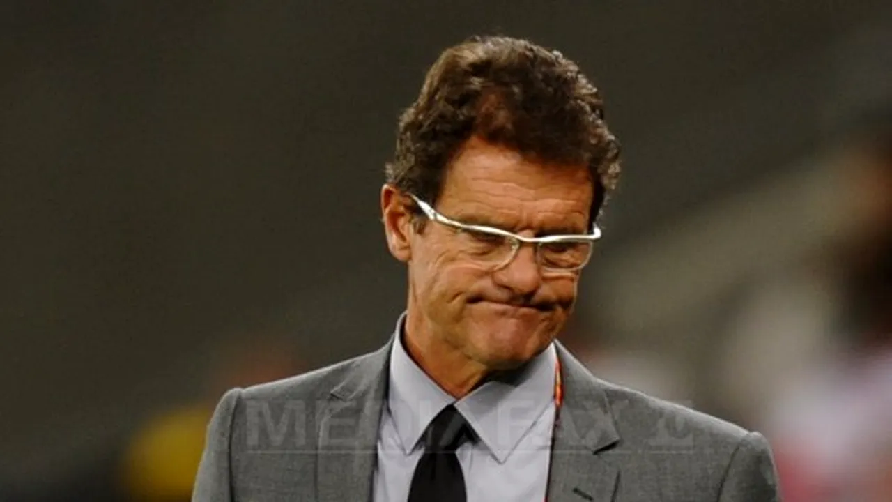 Federaţia Rusă de Fotbal nu-i mai poate plăti salariul lui Capello