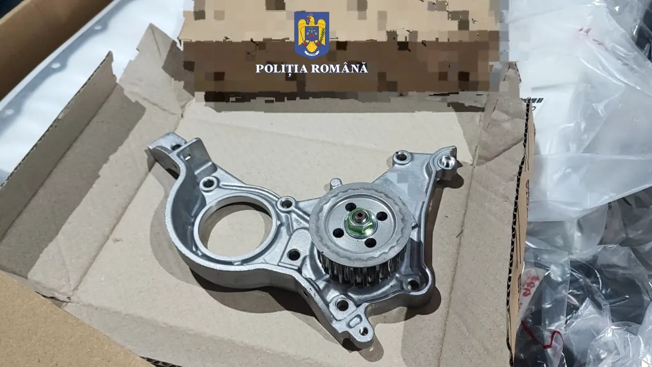 Piese auto, susceptibile a fi contrafăcute, găsite în Portul Constanţa Sud - Agigea 