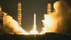 O rachetă rusească de tip Proton a luat foc în straturile superioare ale atmosferei - VIDEO