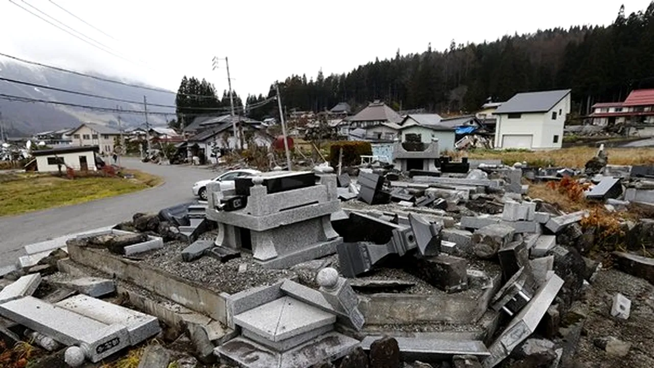 Aproximativ 40 de persoane au fost rănite în urma cutremurului din Japonia - FOTO
