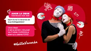 Activităţi de Valentine’s Day şi Dragobete la Veranda Mall: Împreună spunem „Te iubesc” 