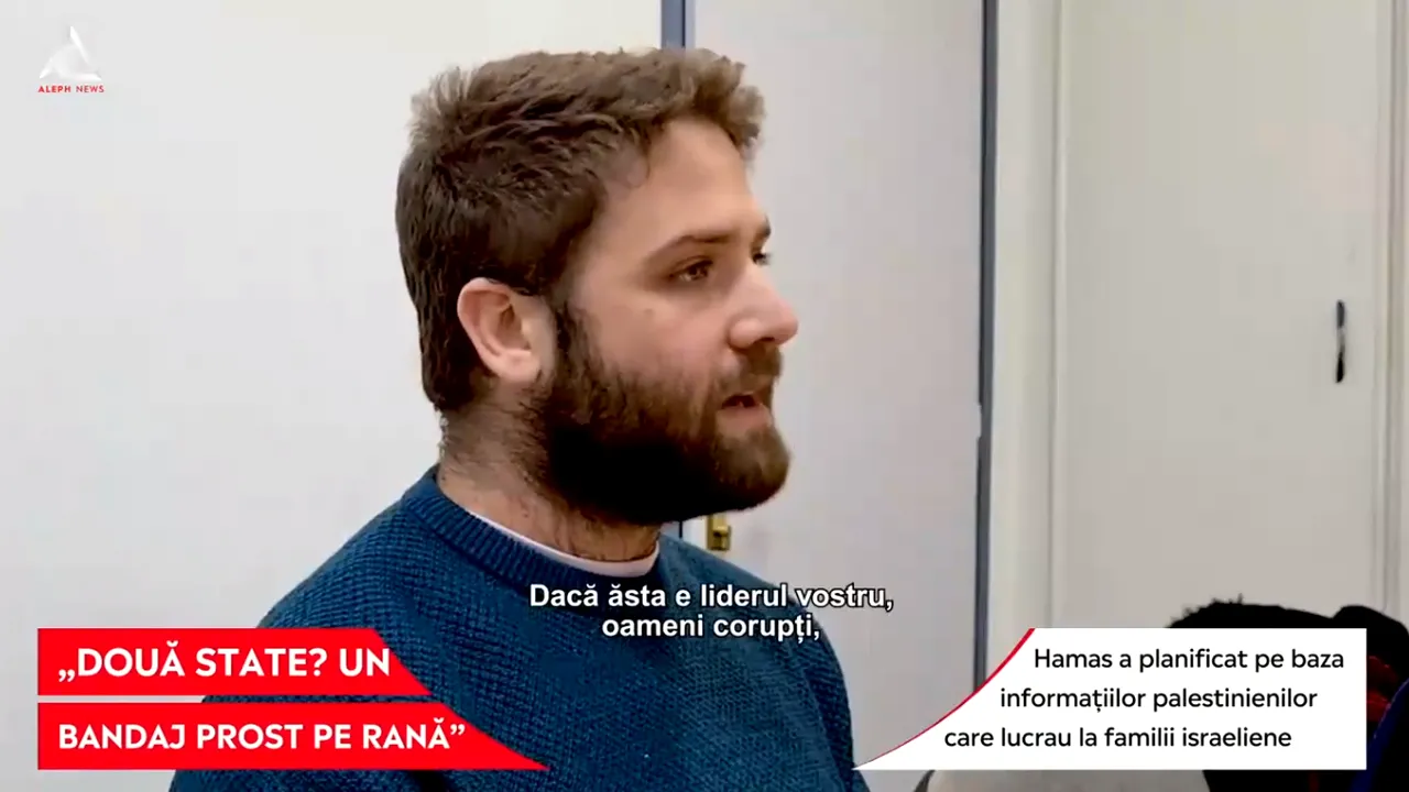EXCLUSIV. Bar Mizrachi, supravieţuitor al atacului Hamas: „Israel trebuie să lupte. Soluţia celor două state este doar un bandaj prost pe rană”
