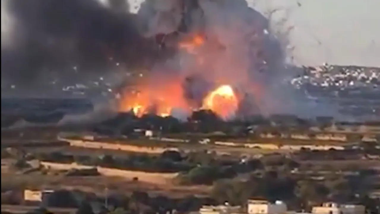 Scene dramatice la o fabrică de artificii din Malta după o explozie: doi răniți