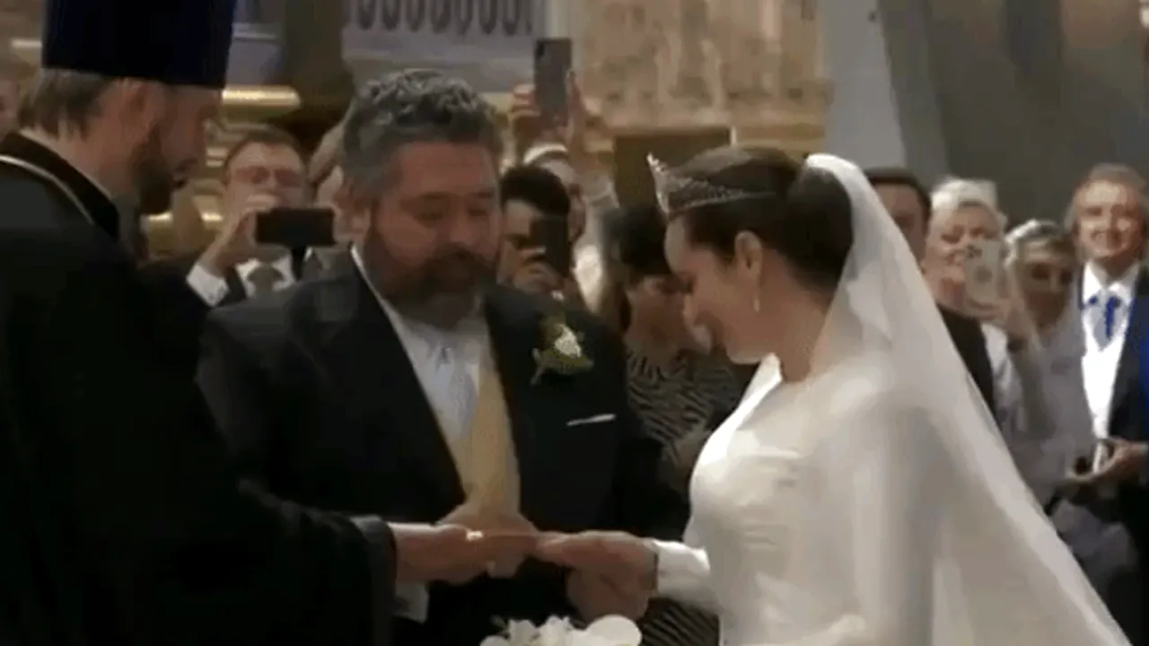 Rusia a avut prima nuntă regală din ultimii 100 de ani. Cine au fost mirii