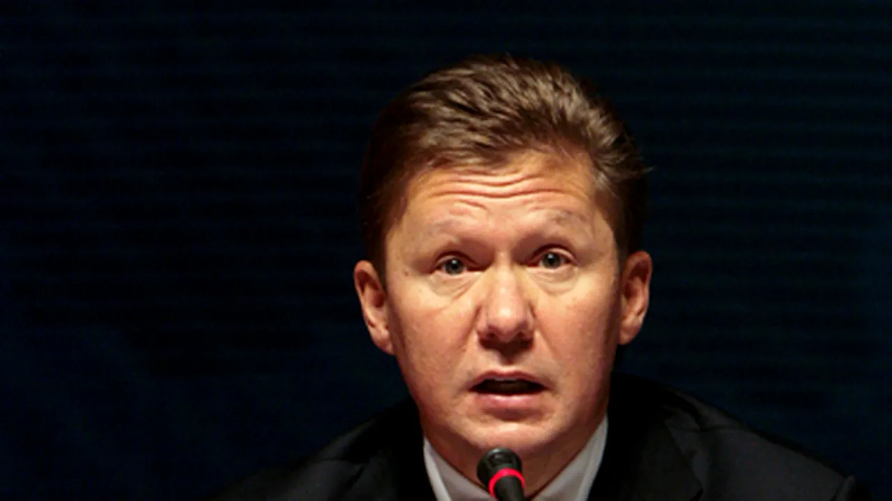 Şeful Gazprom, Alexei Miller: planurile pentru limitarea preţului la gaz ar duce la oprirea livrărilor