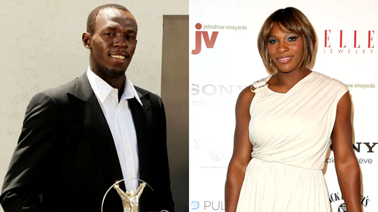 Serena Williams şi Usain Bolt, desemnaţi sportivii anului 2009 la Gala Laureus