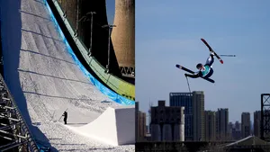 De la munţi plini de zăpadă la trambuline între coşuri de fum şi clădiri. O locaţie de la Jocurile Olimpice a stârnit reacţii negative în mediul online