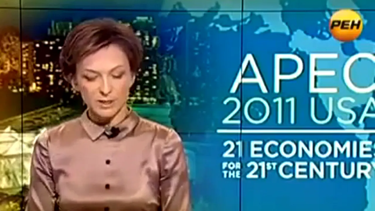 Gest obscen la ştiri. Ce a făcut o prezentatoare în timp ce vorbea despre Obama - VIDEO